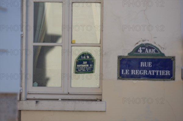 Paris, rue Le Regrattier