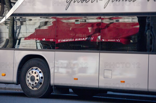 Paris, tourism bus