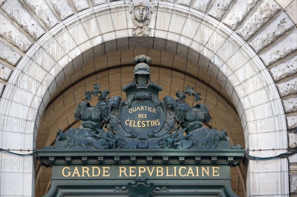 Paris, Barracks of the Garde Républicaine