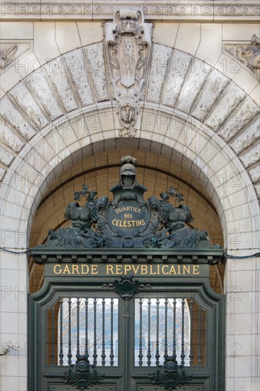 Paris, Caserne de la Garde Républicaine