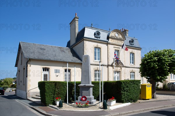 Côte de Nacre, mairie d'Asnelles sur Mer