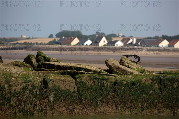 Côte de nacre, landing beaches