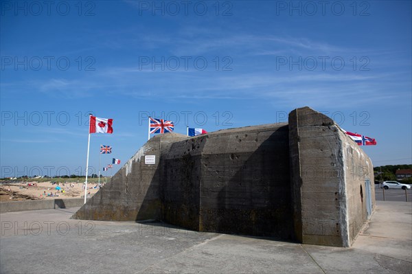 Côte de nacre, landing beaches