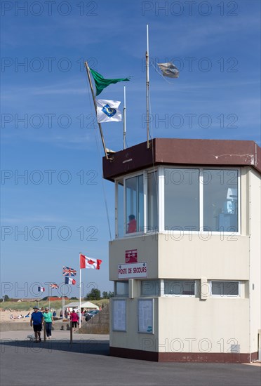 Côte de nacre, landing beaches