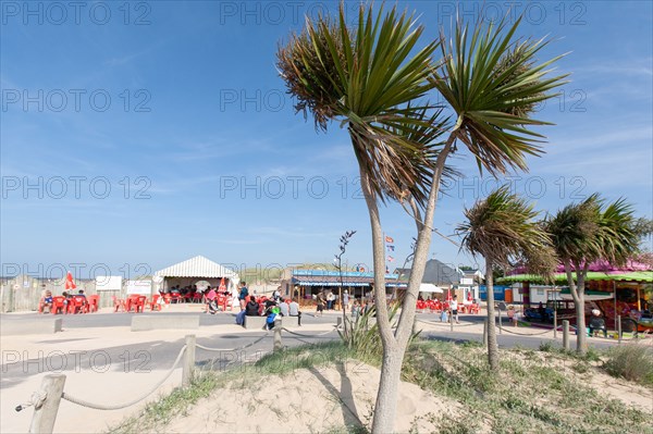 Côte de nacre, landing beaches