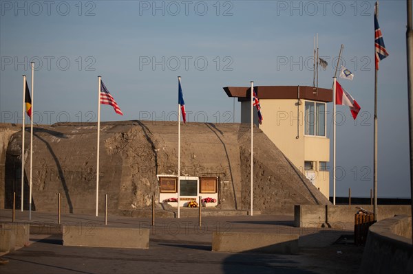 Plaque commemorative du 6 juin 44, Asnelles sur Mer