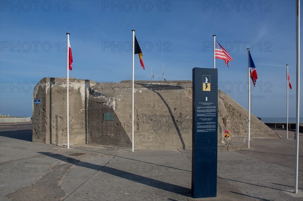 Plaque commemorative du 6 juin 44, Asnelles sur Mer