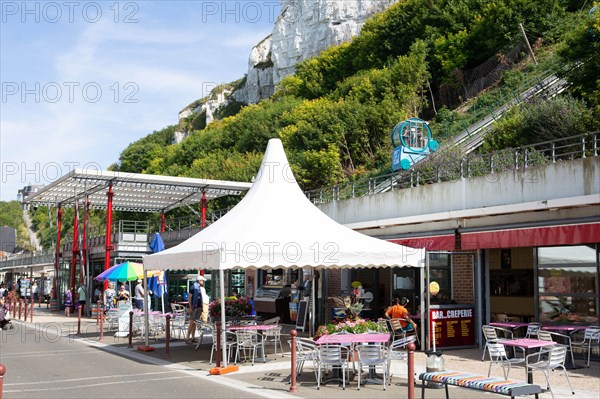 Funicular in Le Tréport, Seine Maritime