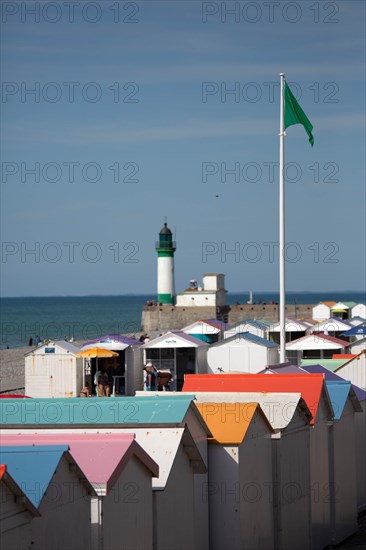 Beach in Le Tréport, Seine Maritime