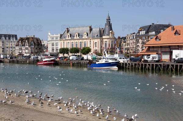 Docked trawlers, Trouville-sur-Mer