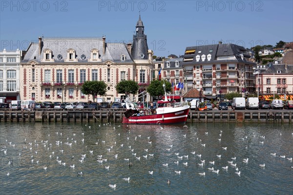 Docked trawlers, Trouville-sur-Mer