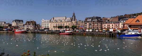 Docked trawlers, Trouville-sur-Mer