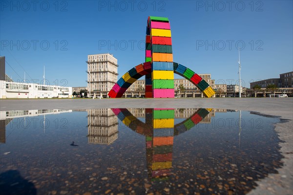 Ganivet, Catène de containers