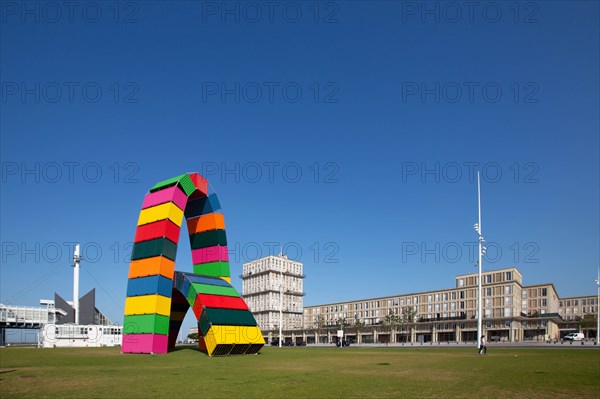 Ganivet, Catène de containers