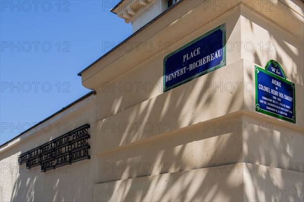 Nouveau musée de la Libération, musée du Général Leclerc, musée Jean Moulin, place Denfert-Rochereau à Paris