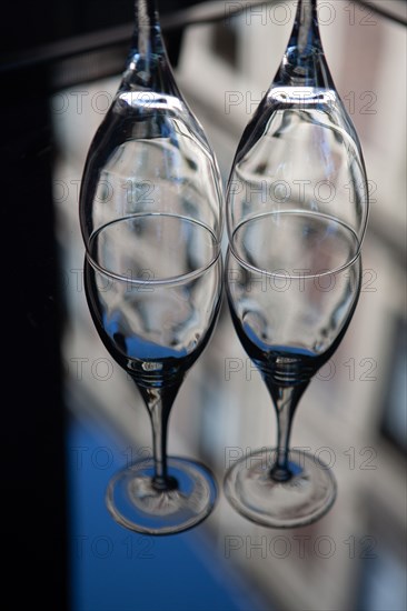 Verres et leur reflet