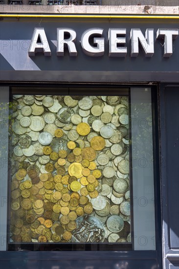 Paris, bureau de change