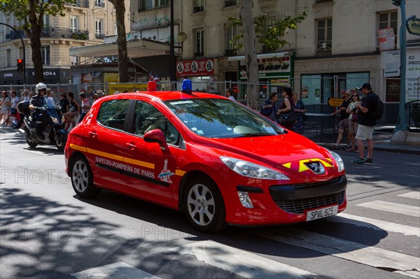 Voiture de pompiers