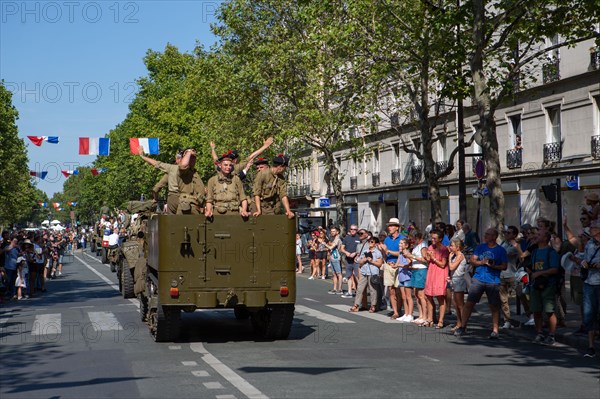 Celebrations for the 75th anniversary of the Liberation of Paris