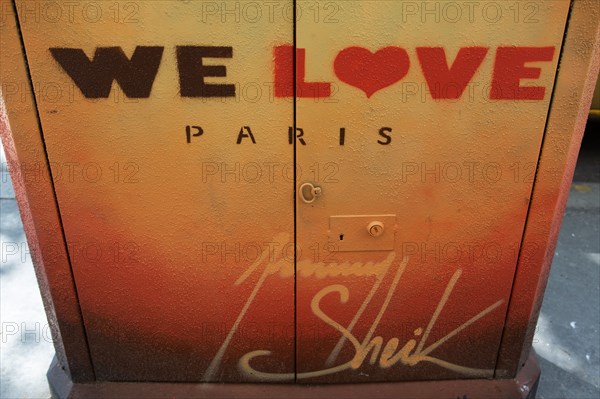 Street Art, We Love Paris