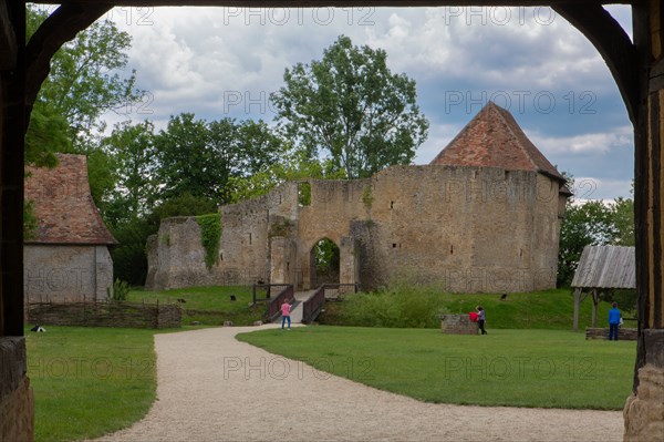 Crèvecoeur Castle, Schlumberger Foundation, in Crèvecoeur-en-Auge