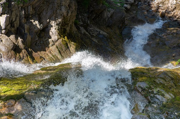 Montriond, Haute-Savoie, cascade d'Ardent