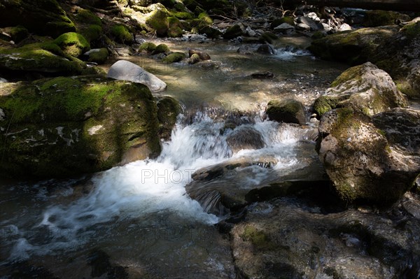 Montriond, Haute-Savoie, cascade d'Ardent