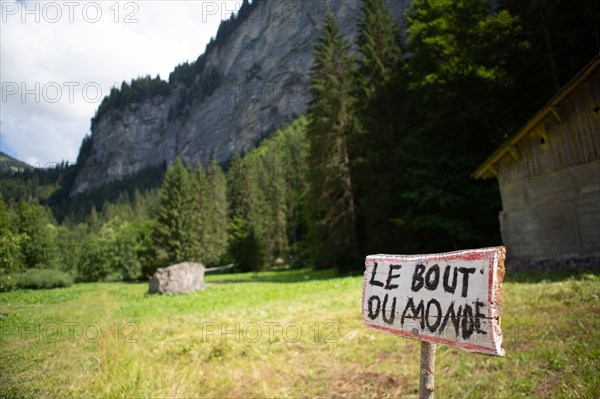 Montriond, Haute-Savoie, cascade d'Ardent