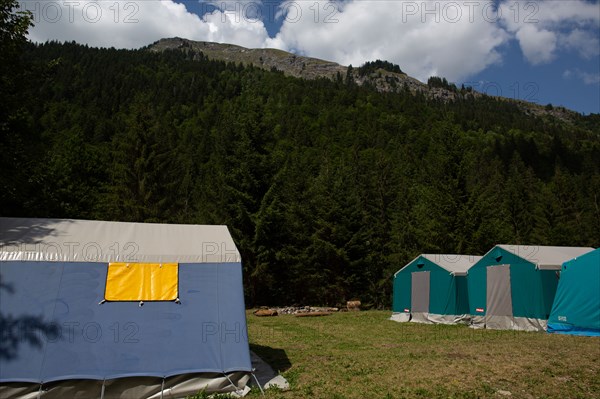 Montriond, Haute-Savoie, cascade d'Ardent