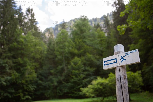 Montriond, Haute-Savoie, cascade d'Ardent