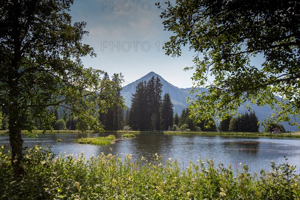 Morzine, Haute-Savoie, site of the Lac des Mines d'Or, the Rouleau de Bostan