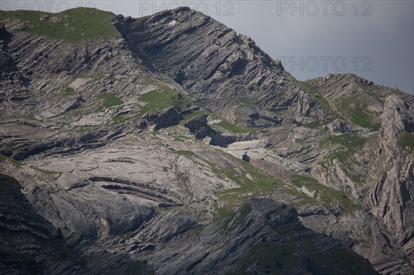 Morzine, Haute-Savoie, site du lac des Mines d'Or, le rouleau de Bostan