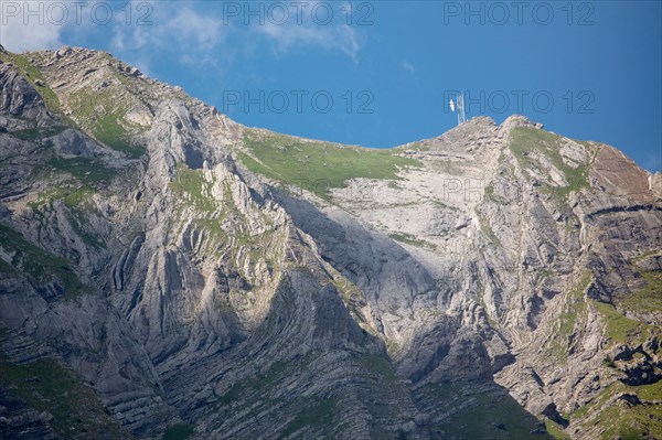 Morzine, Haute-Savoie, site of the Lac des Mines d'Or, the Rouleau de Bostan