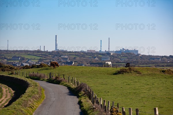 La Hague, Nez de Jobourg (Manche), La Hague nuclear station (Cogema), reprocessing of nuclear waste