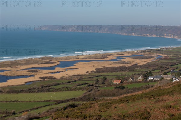 La Hague, Anse de Vauville (Manche)