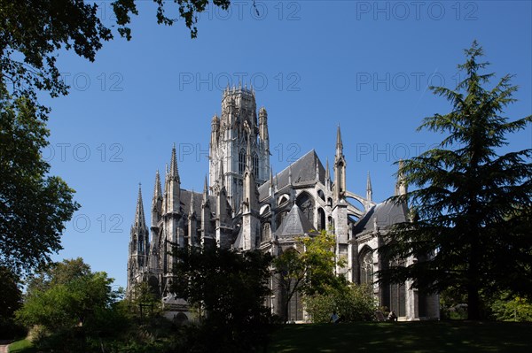 Rouen (Seine Maritime), église abbatiale Saint-Ouen