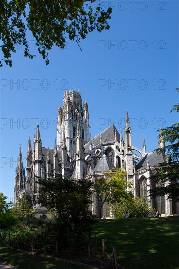 Rouen (Seine Maritime), église abbatiale Saint-Ouen