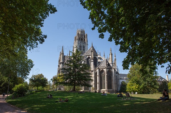 Rouen (Seine Maritime), église abbatiale Saint-Ouen