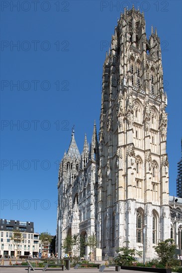 Rouen (Seine Maritime), cathédrale Notre-Dame