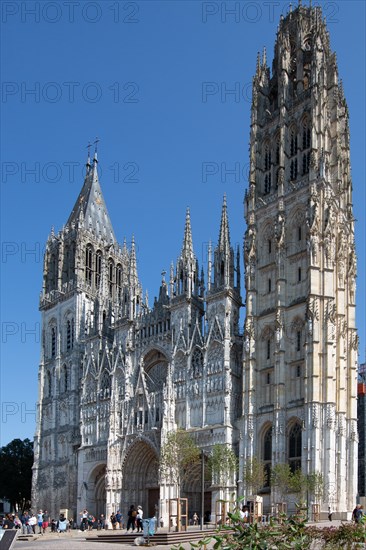 Rouen (Seine Maritime), cathédrale Notre-Dame