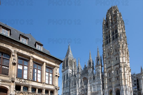 Rouen (Seine Maritime), cathédrale Notre-Dame