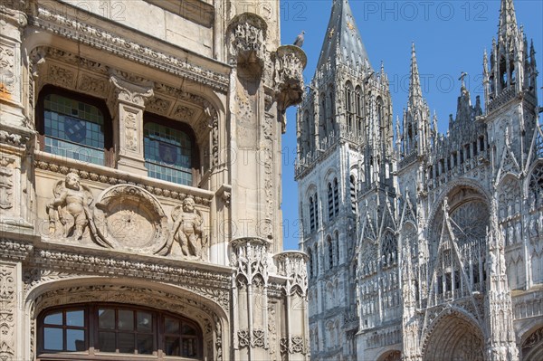 Rouen (Seine Maritime), cathédrale Notre-Dame