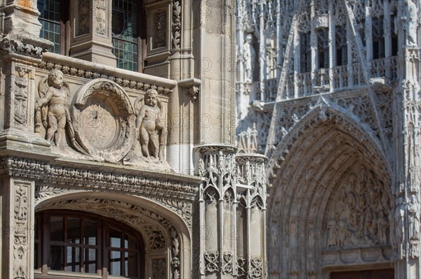 Rouen (Seine Maritime), cathédrale Notre-Dame