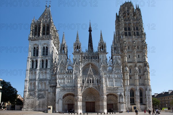 Rouen (Seine Maritime), cathédrale Notre-Dame