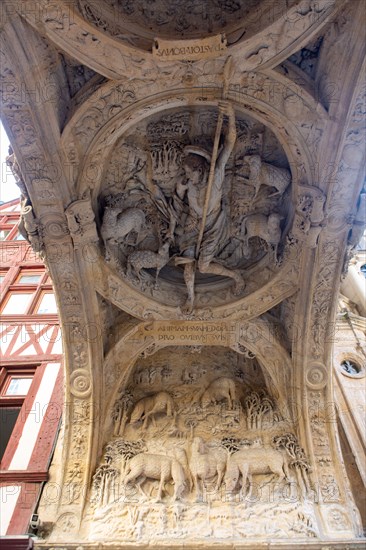 Rouen (Seine Maritime), rue du Gros Horloge