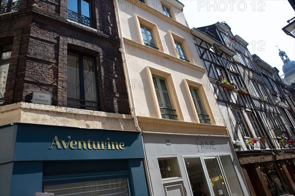 Rouen (Seine Maritime), rue du Gros Horloge