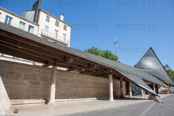 Rouen (Seine Maritime), place du Vieux Marché