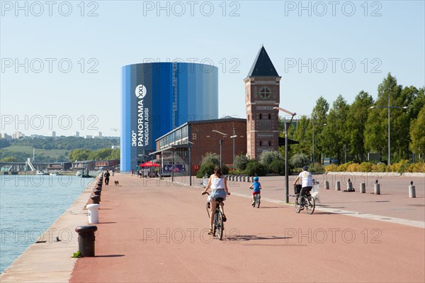 Rouen (Seine Maritime), the Docks