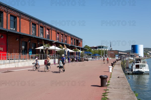 Rouen (Seine Maritime), the Docks