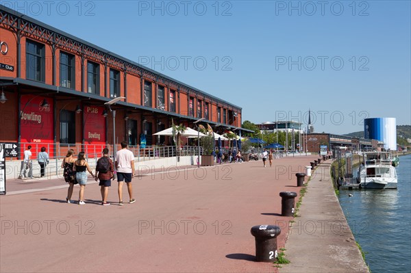 Rouen (Seine Maritime), les Docks